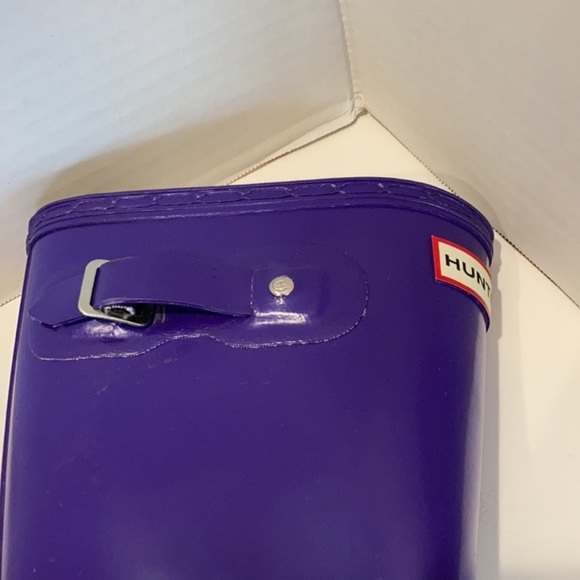Hunter Royal Purple Glossy Classic Size US 5 - Picture 9 of 14